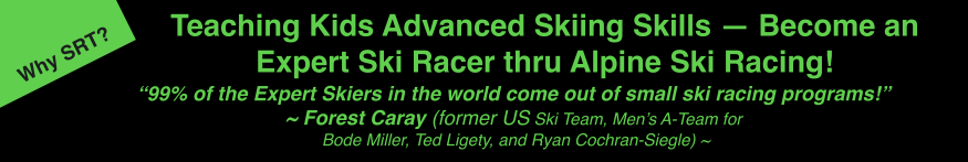 Teaching Kids Advanced Skiing Skills thru Alpine Ski Racing